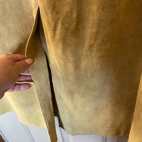 Vintage Marsh Landing 90’s Suede Jacket and Skirt Set - Picture 7 of 11